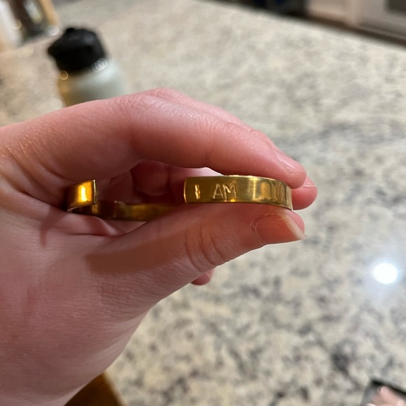 Able x Angie Smith Brass Cuff Bracelet - Picture 2 of 6